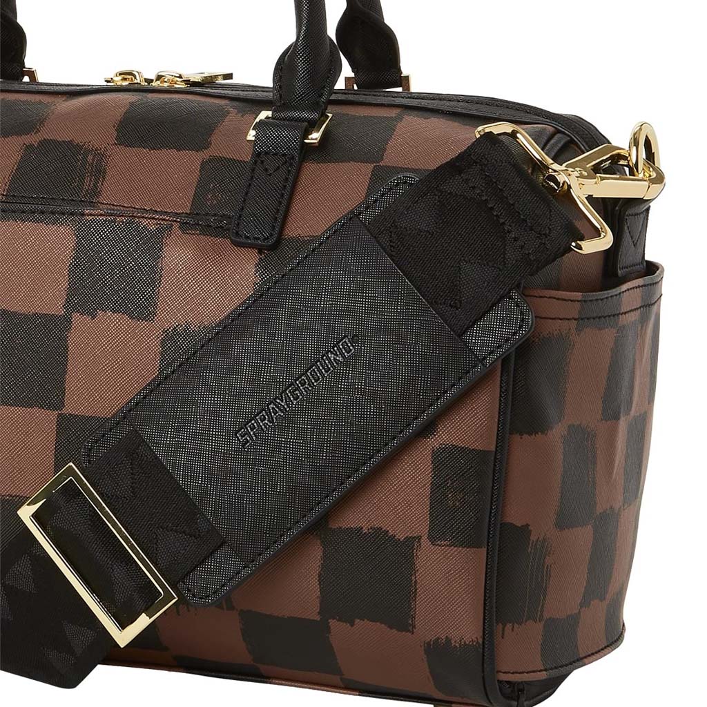 Sprayground Sharks In Paris Painted Mini Duffle